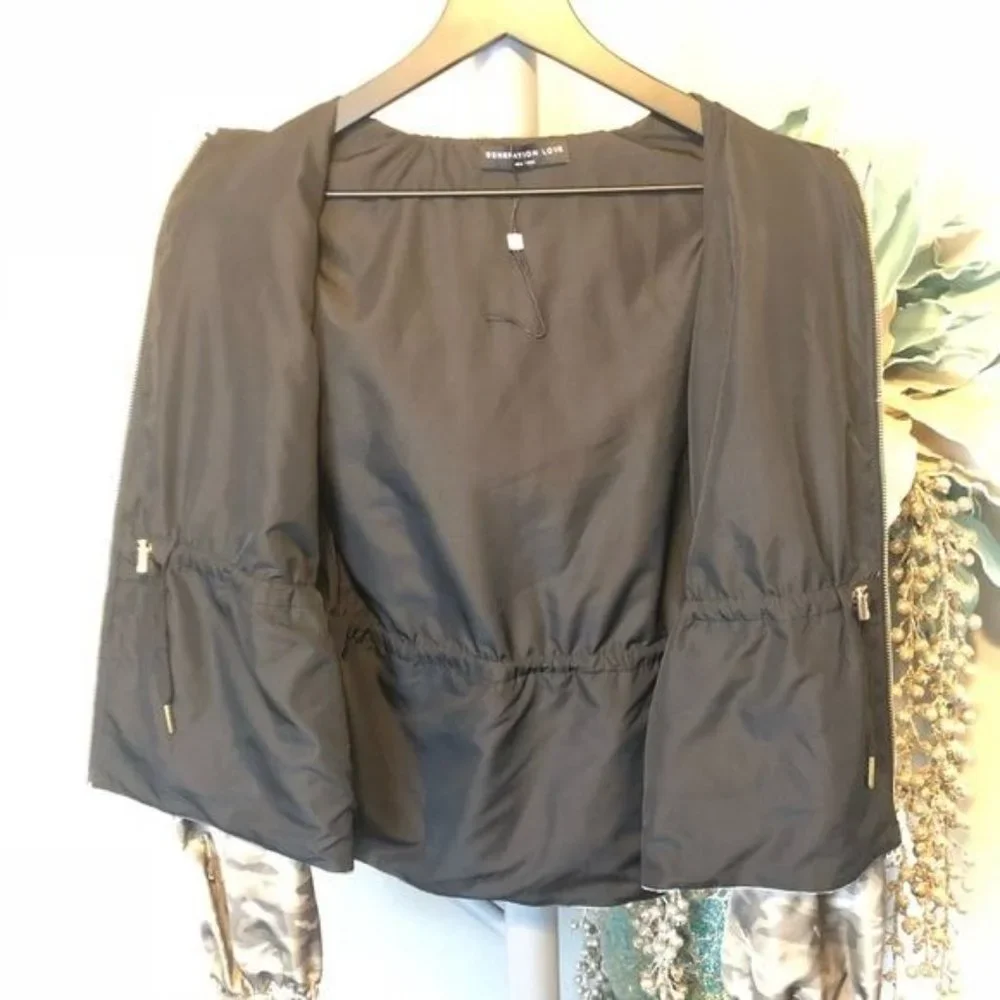 NWOT Generation Love Barron Camo Jacket Size Medium - Picture 10 of 13